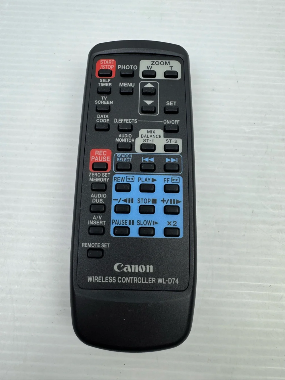 OEM Canon Optura Pi MiniDv Lot Remote WL-D74 Power Supply Cable Manual